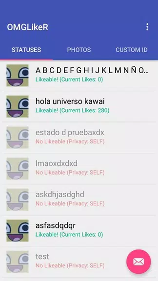 Hublaa Liker Captura de pantalla 3