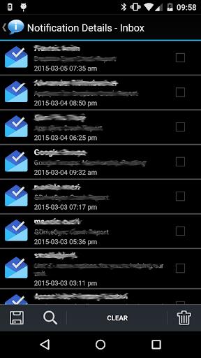 Notification History Capture d'écran 2