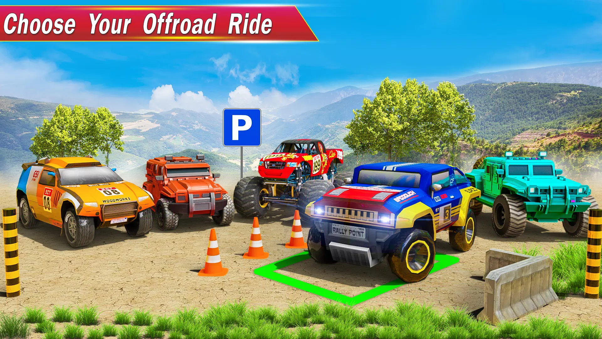 Off The Road-Hill Driving Game Captura de tela 4