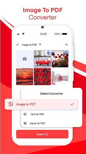 Image to PDF स्क्रीनशॉट 1