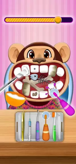 Hippo's Doctor : Dentist Games Capture d'écran 2