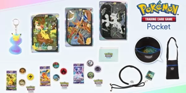 PokémonTCGPocket Merch现在在日本可用