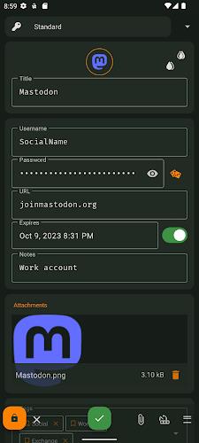 KeePassDX Screenshot 4