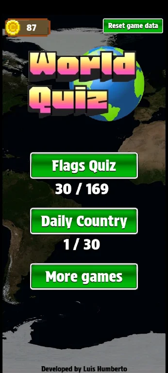 World Quiz - Jogo de Geografia Screenshot 1