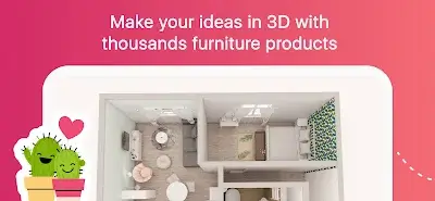 Room Planner: Home Interior 3D应用截图第1张