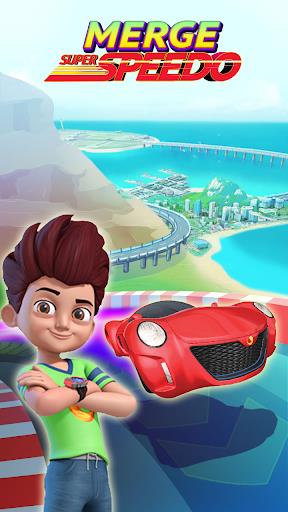 Merge Super Speedo - Kicko Car Tycoon Capture d'écran 1