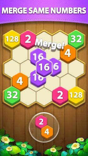 Hexa Block Puzzle - Merge! 스크린샷 3