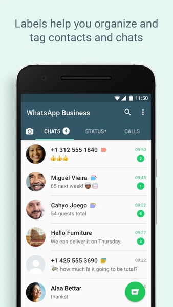 WhatsApp Business Capture d'écran 3