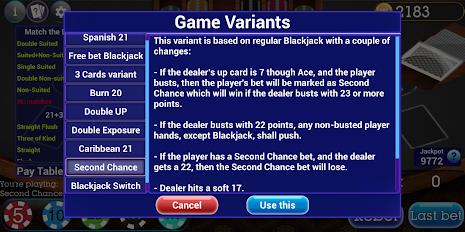 Spanish Blackjack 21 Screenshot 2