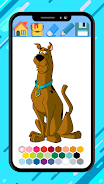 Scooby coloring doo cartoon ga Capture d'écran 2