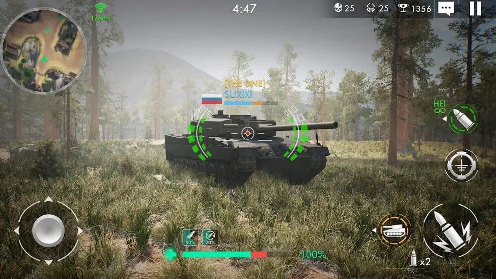 Tank Warfare Mod Capture d'écran 2