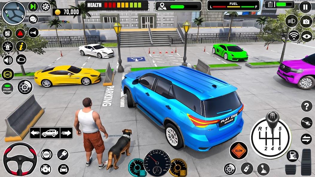 Parking Car Driving School Sim Mod 스크린샷 1