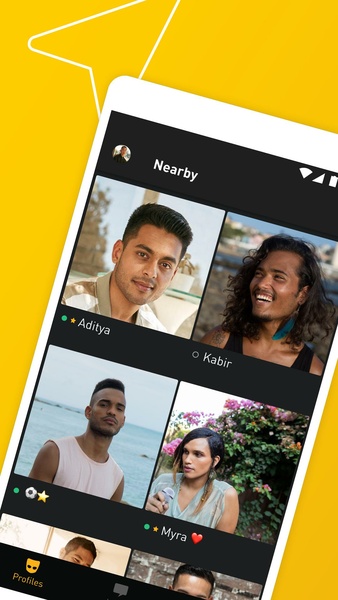 Grindr Lite Captura de tela 1