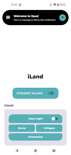 Dynamic notch iOS 16 - iLand स्क्रीनशॉट 2