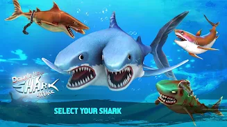 Double Head Shark Attack PVP スクリーンショット 2