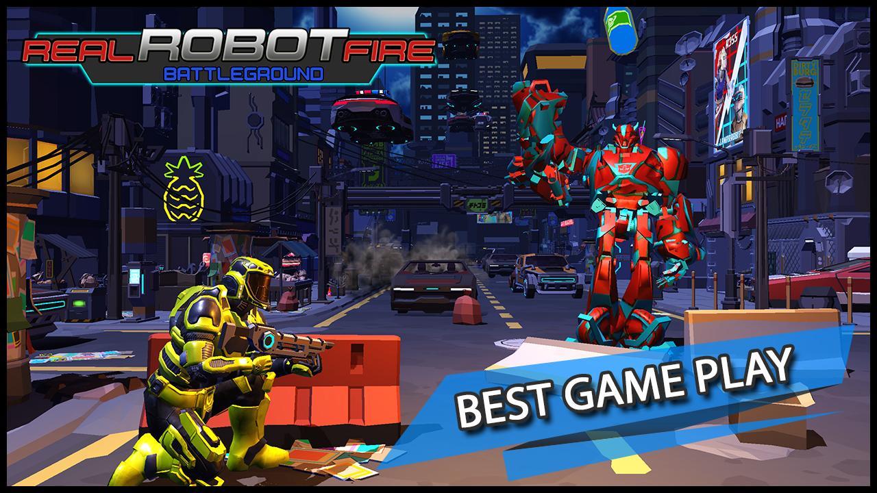 War Robot Game: Battle Shooter Captura de pantalla 4