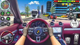 Autofahren Schule Auto Spiele Screenshot 3