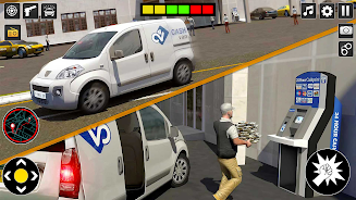Bank Cash Van Driver Simulator Captura de pantalla 4