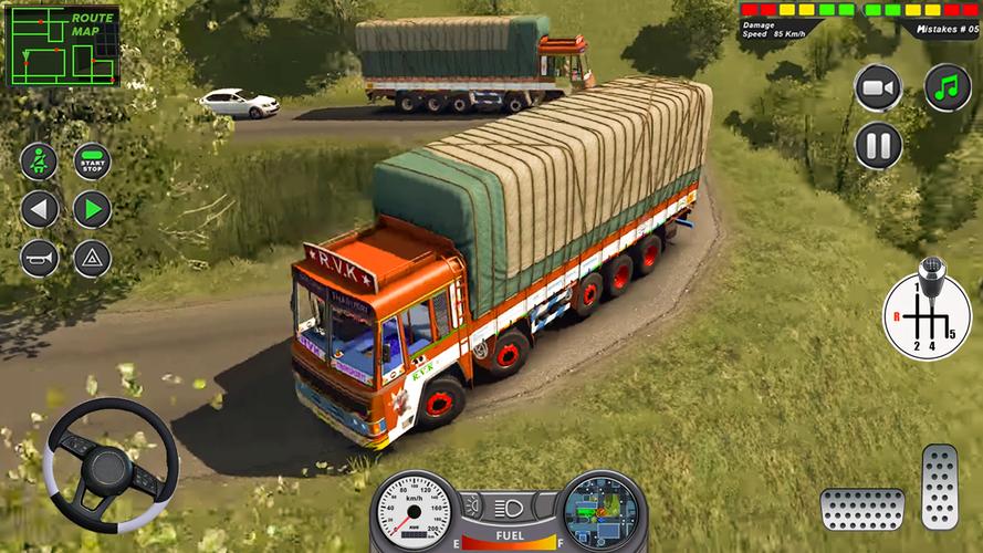 Indian Heavy Truck Delivery 3D 스크린샷 3