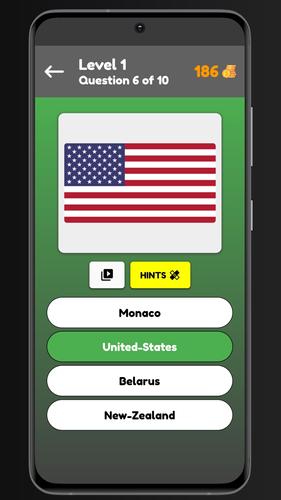 Flags Quiz - Guess The Flags應用截圖第1張