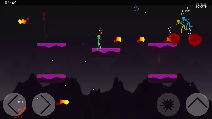 Stickman Fight 2 - Magic Brawl Captura de tela 2