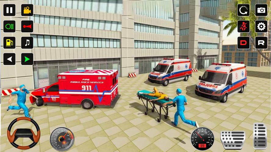 Police Rescue Ambulance Games应用截图第4张