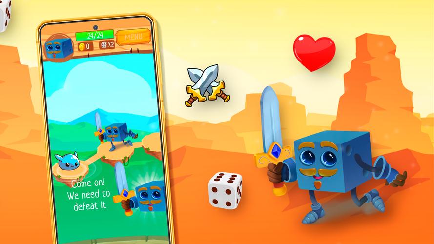 Dice Adventures स्क्रीनशॉट 2