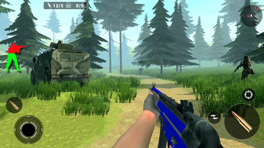 Commando Strike Offline Game Capture d'écran 2