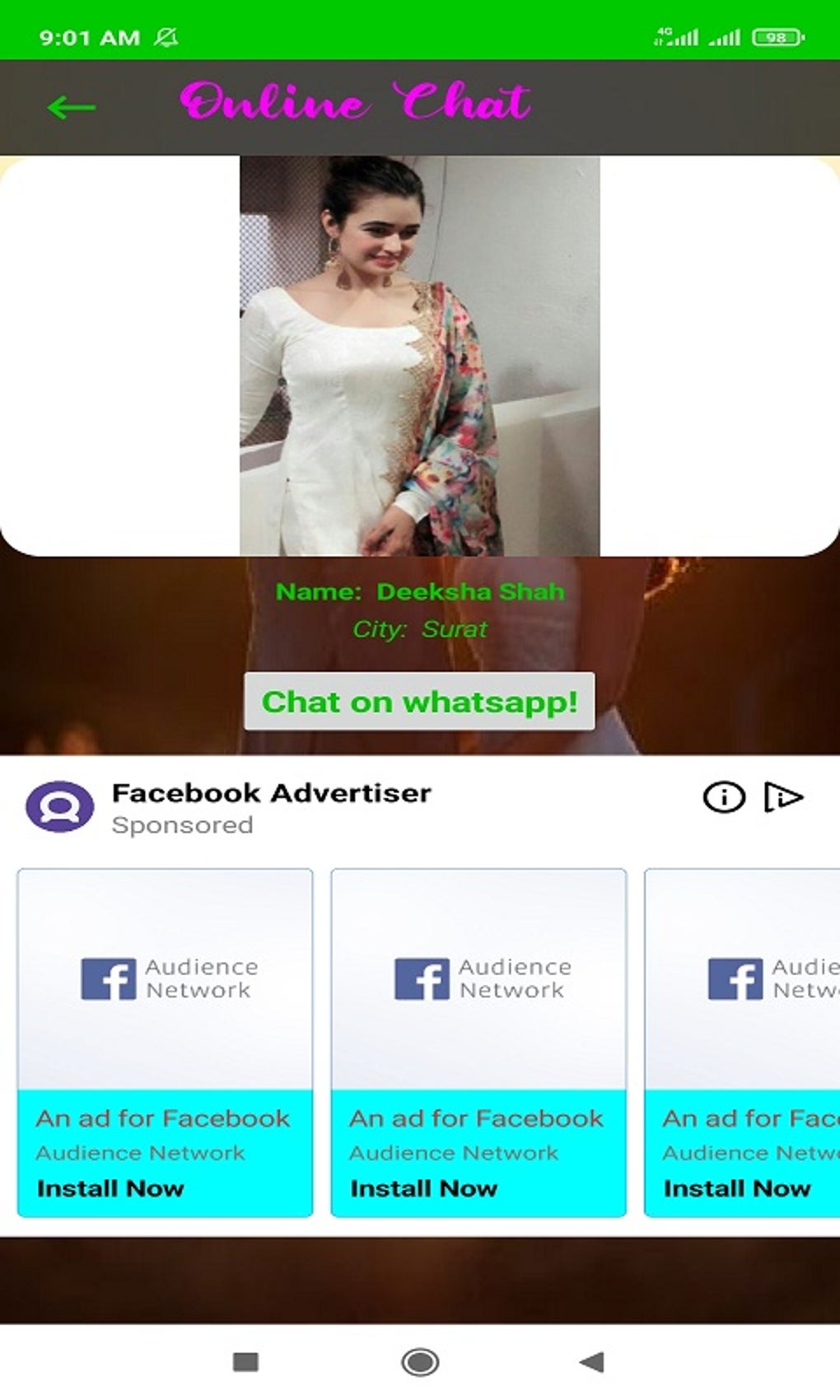 Girls Mobile Number For Video Screenshot 3