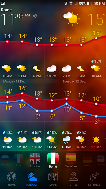 WEATHER NOW Mod应用截图第2张