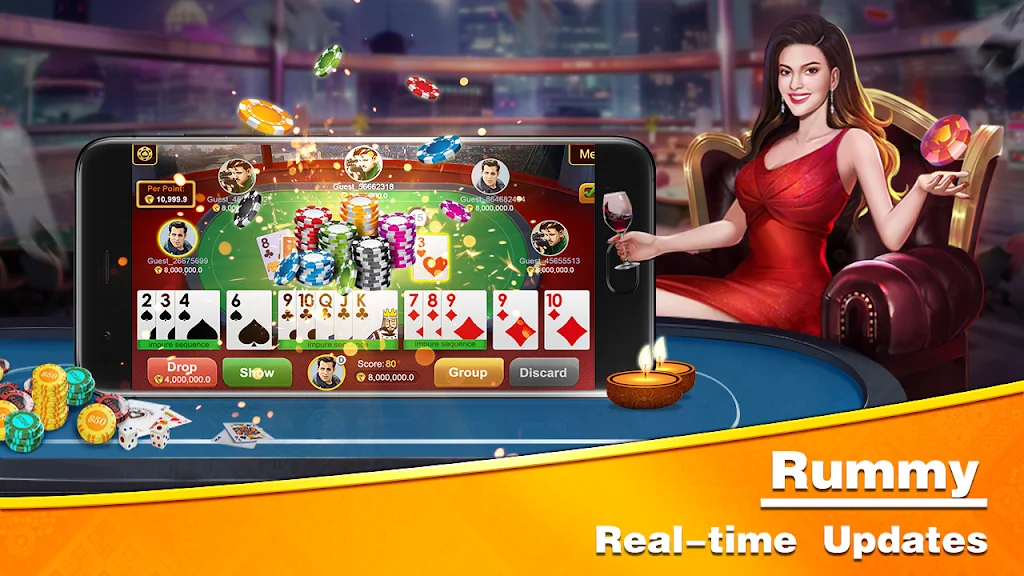 Teen Patti Run Captura de pantalla 2