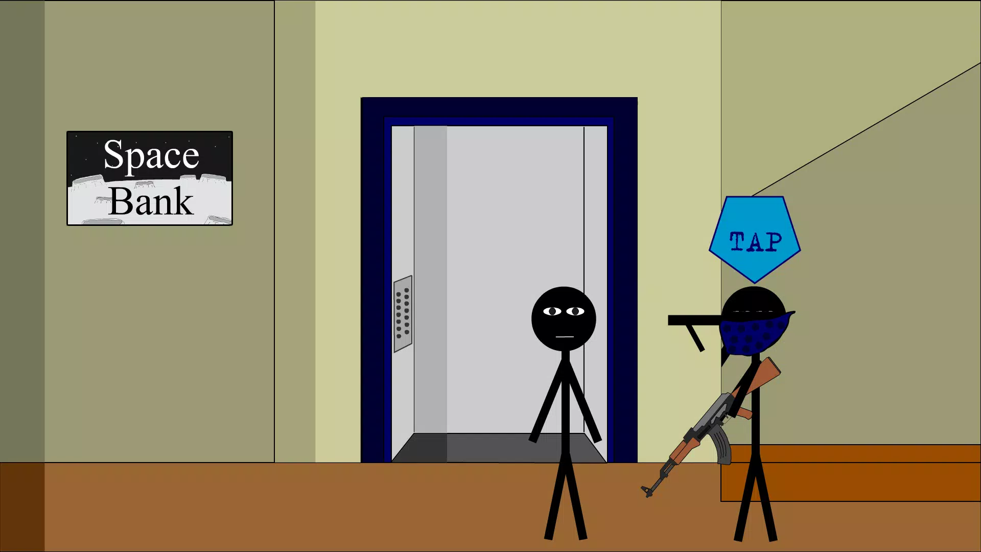 Stickman Escape Lift Capture d'écran 2