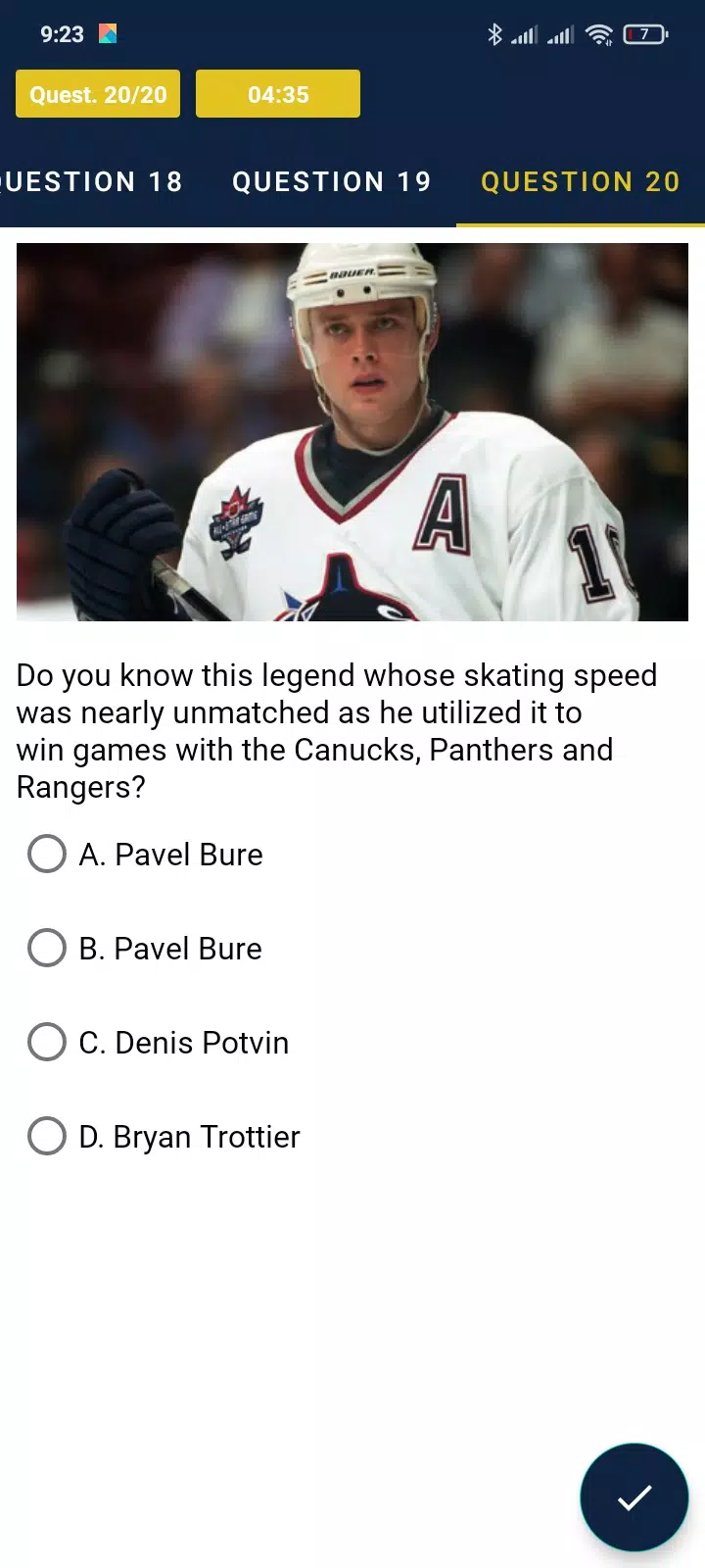 Trivia Game For NHL Addict! Capture d'écran 3