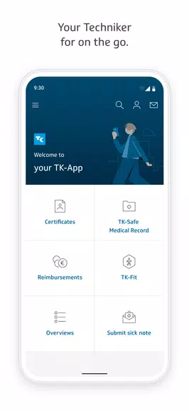 TK-App Capture d'écran 1
