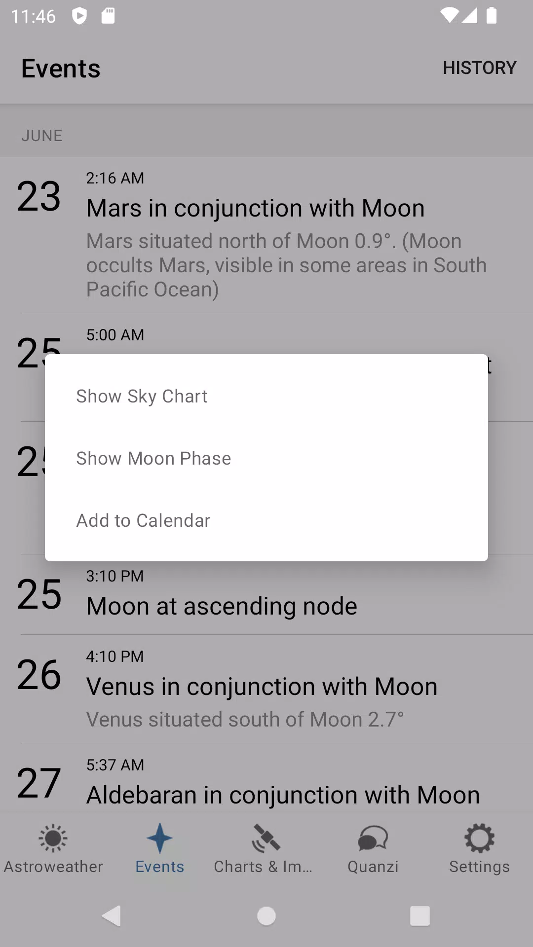 Astroweather应用截图第4张