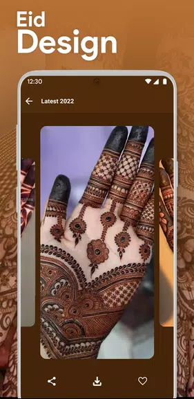 Latest Mehndi Design For Girls स्क्रीनशॉट 3