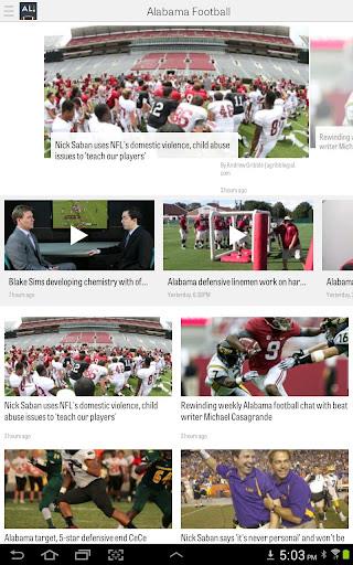AL.com: Alabama Football News Captura de pantalla 4
