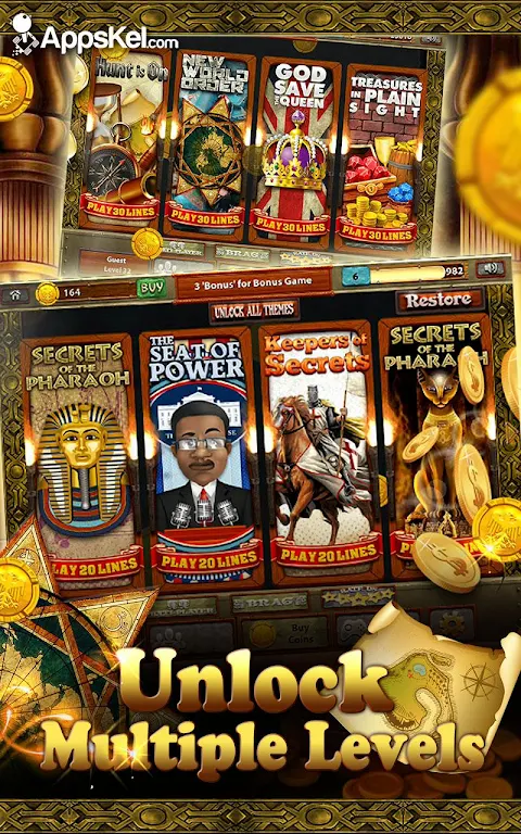 Lost Kingdom Treasure Slots– Las Vegas Casino Game スクリーンショット 3