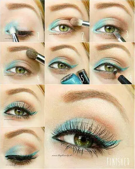 Basic Makeup Tutorial Step by Step Screenshot 2