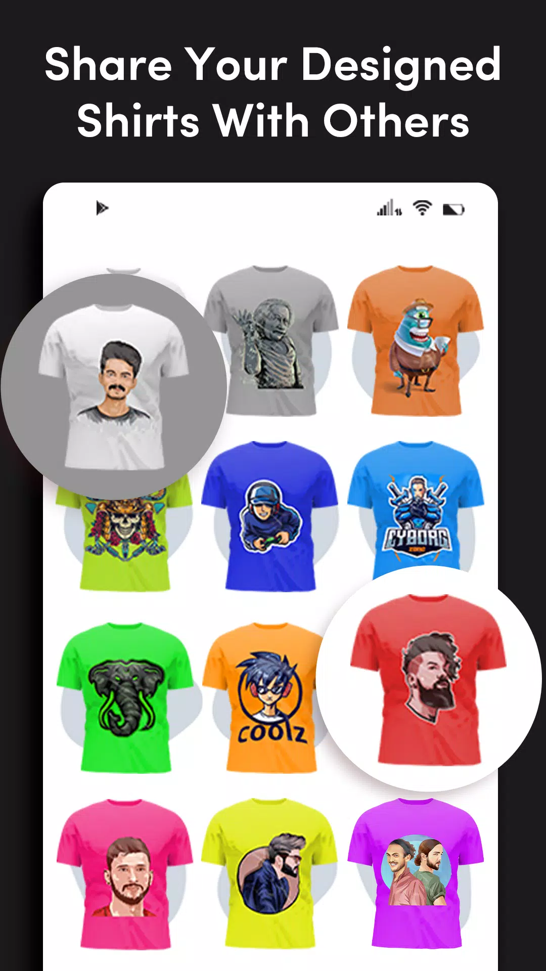 T Shirt Design Maker – YoShirt Captura de tela 2