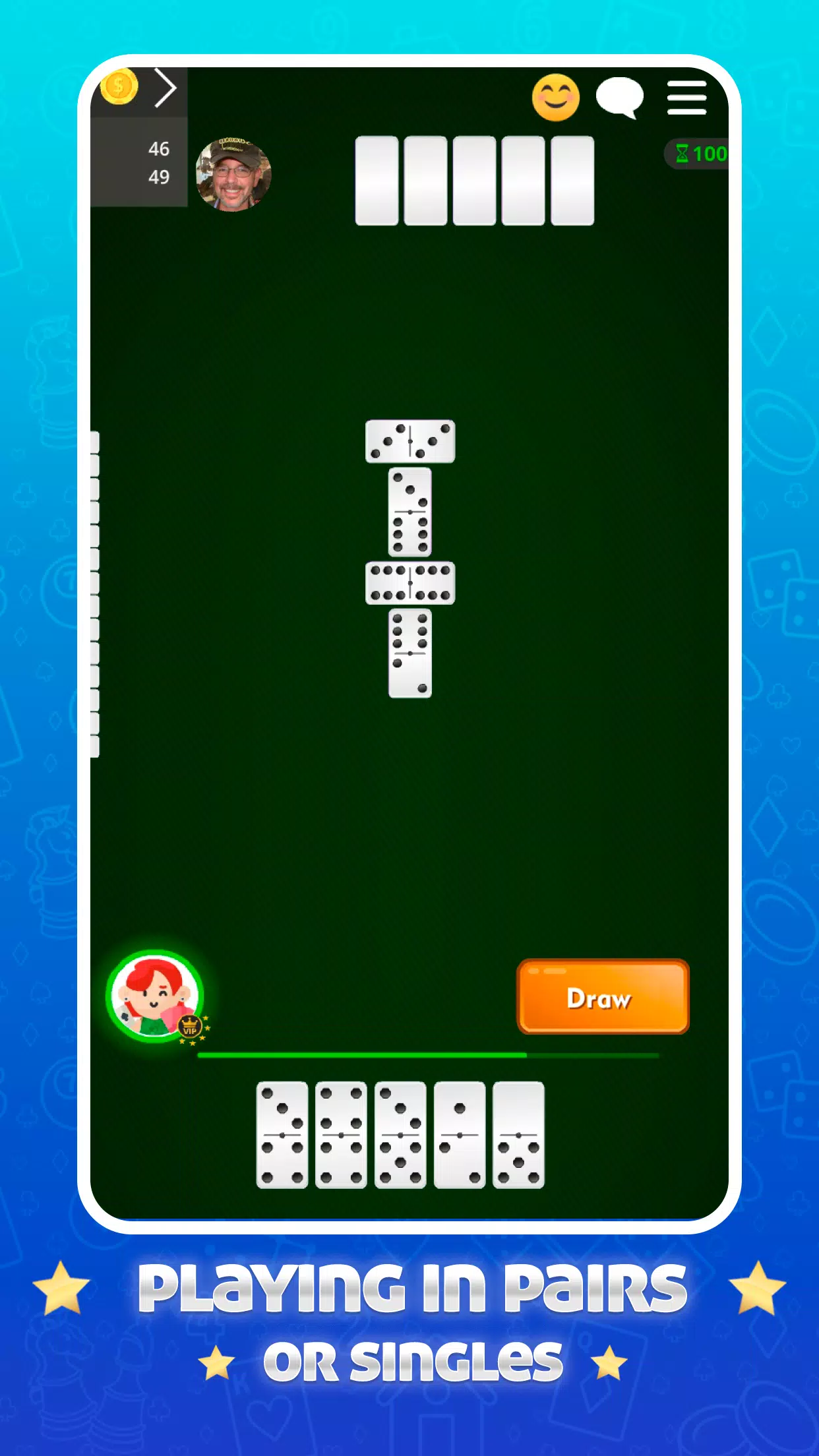 Dominoes Online - Classic Game Captura de pantalla 4