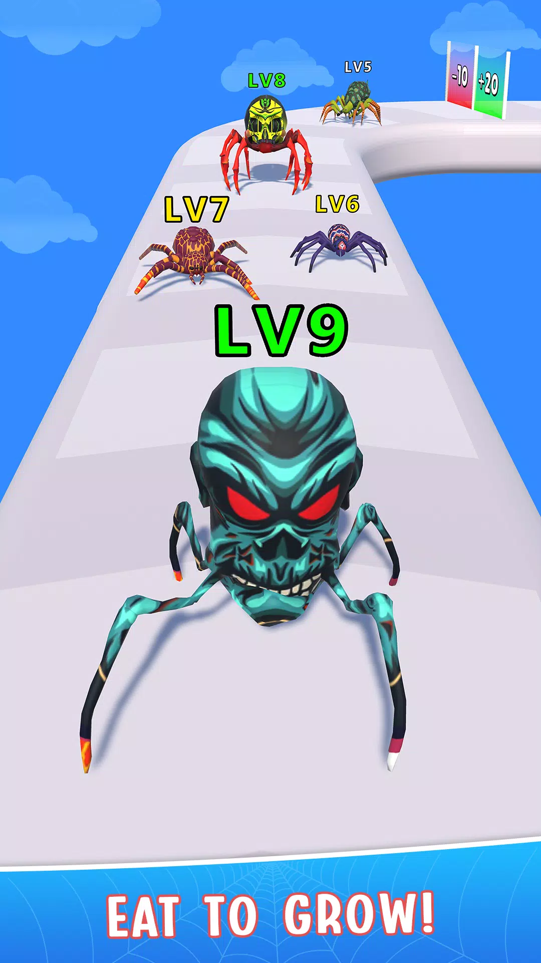 Spider Run: Spider Evolution Скриншот 3