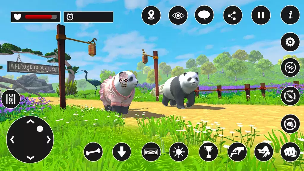 Panda Game: Animal Games स्क्रीनशॉट 1