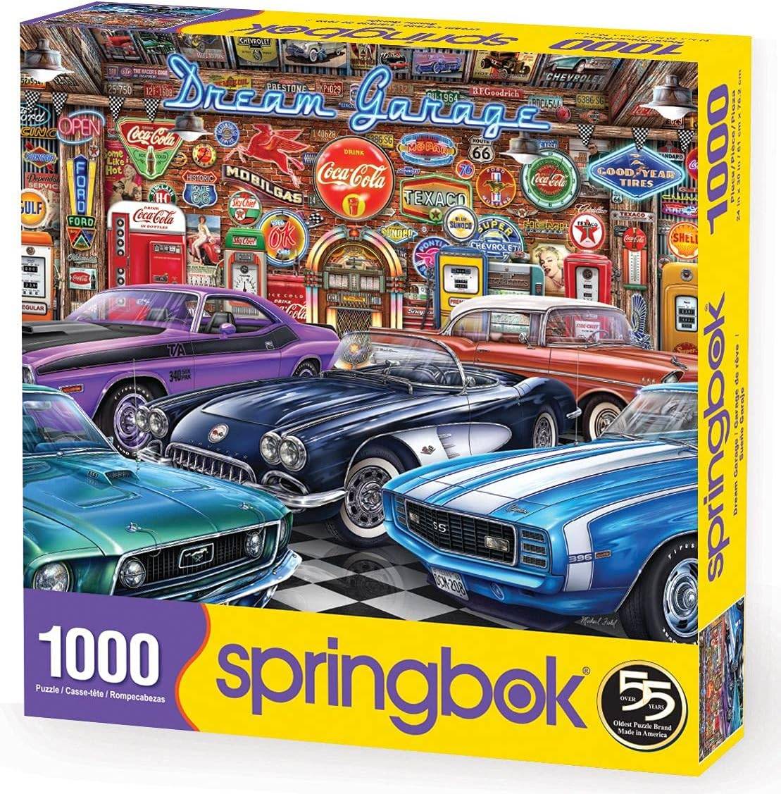 Springbok Dream Garage Jigsaw Puzzle