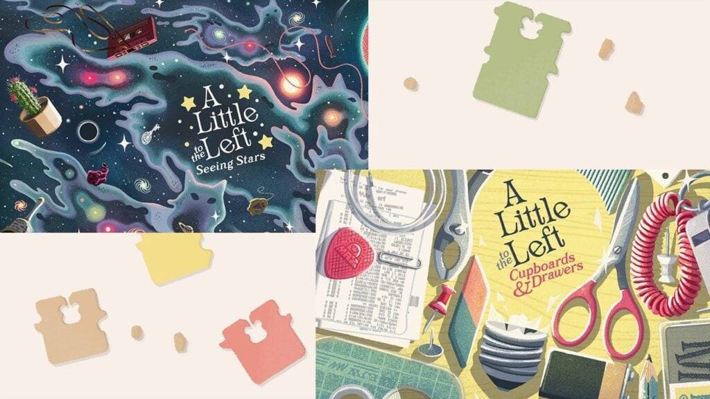 少し左に発射する食器棚と引き出し、星のDLCSを見る