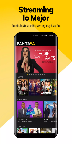 Pantaya - Streaming in Spanish スクリーンショット 1