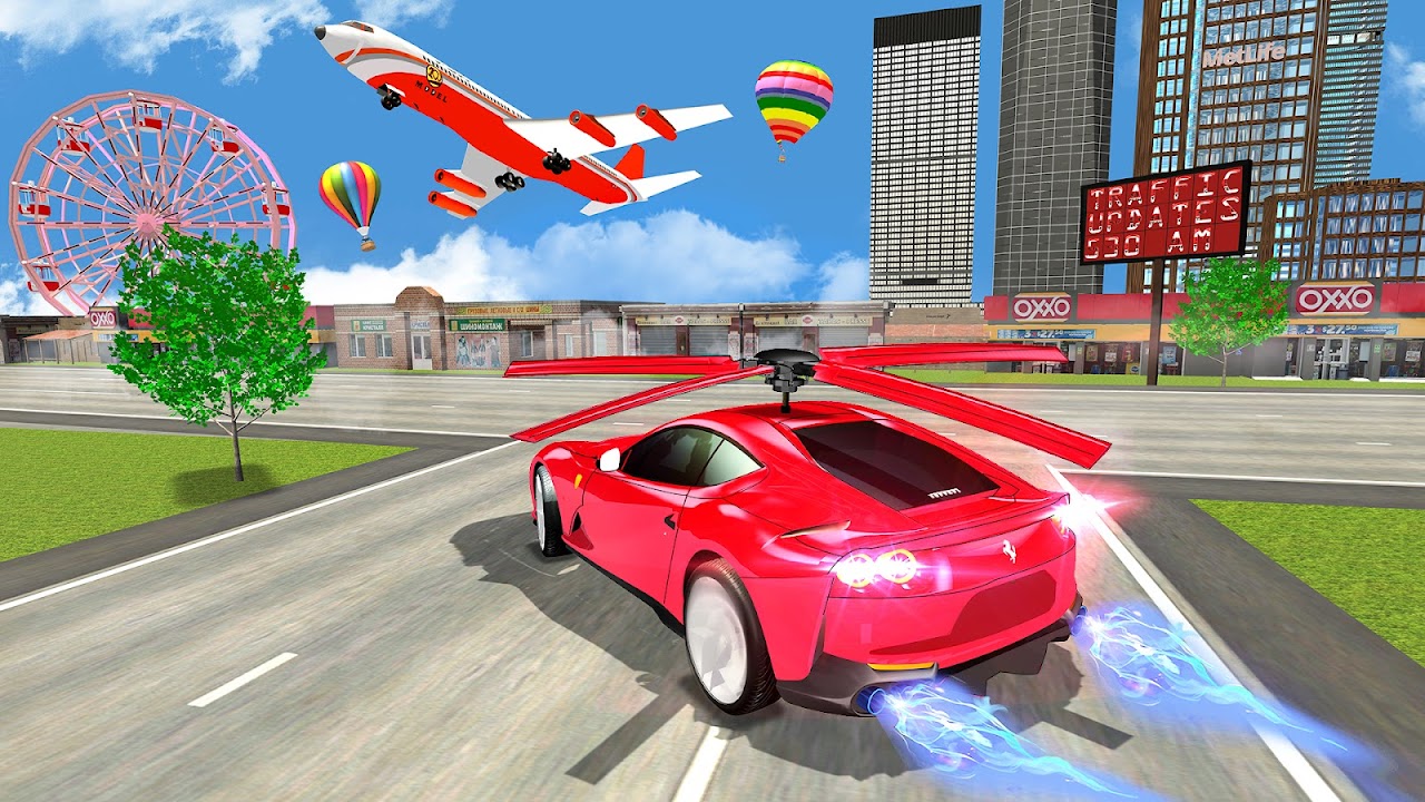 Flying car- Robot Transformation Car Driving スクリーンショット 1