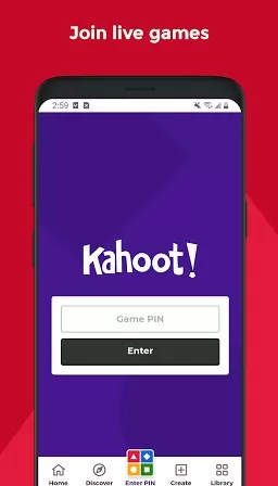 Kahoot! - Joue/crée des quiz Capture d'écran 1