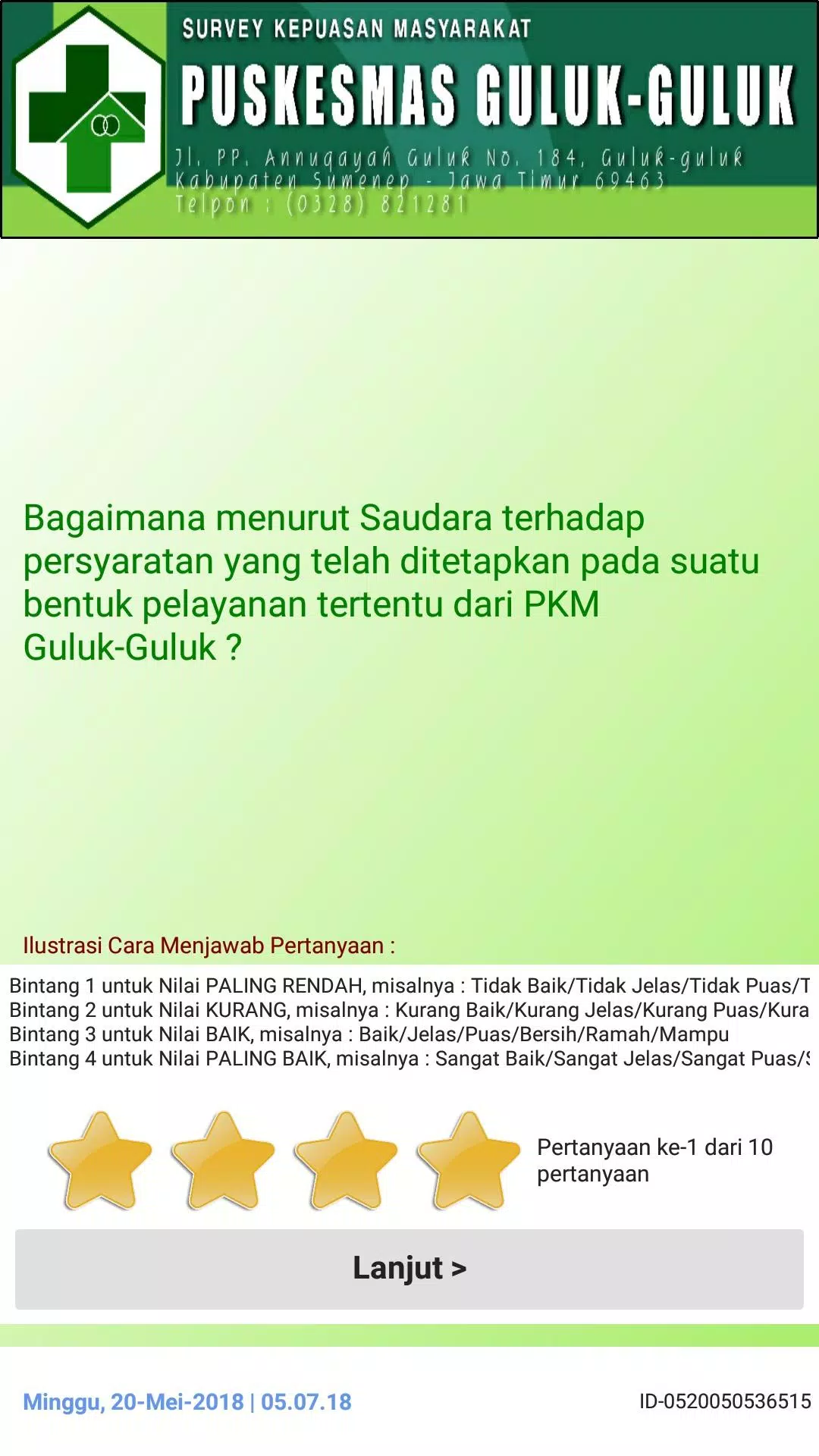 SIMANTAP PUAS Screenshot 2