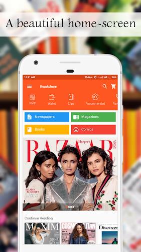 Readwhere - News and Magazines Screenshot 2